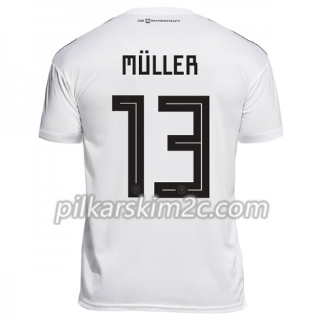 Koszulka Niemcy Muller 13 Główna Mistrzostwa Świata 2018 - Koszulki Piłkarskie